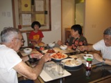 Eating in